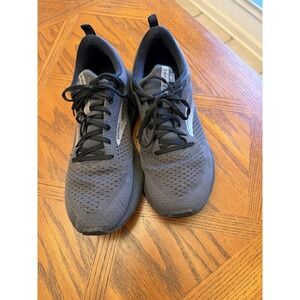 Brooks Mens Revel 1103471D040 Grey Running Shoes Sneakers Size 10 1/2
